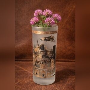 Universal Studios Hollywood Vintage Souvenir Tall Shot Glass